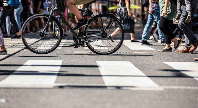 Pedestrians and Cyclists