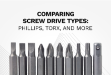 Comparing Screw Drive Types: Phillips, Torx, and More