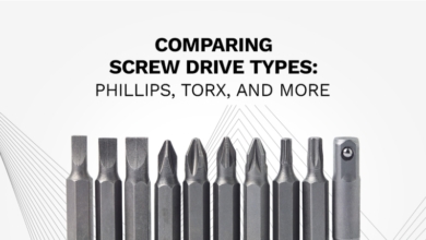 Comparing Screw Drive Types: Phillips, Torx, and More